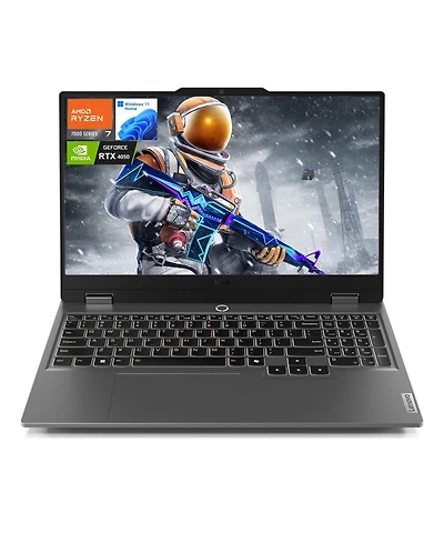 Lenovo Loq 15 15ARP9 Rtx 4050 Gaming Laptop, 15.6 Fhd 144Hz Ips Display, Amd Ryzen 7 7435HS, Nvidia GeForce Rtx 4050, 16GB DDR5 Ram, 1TB Ssd, Backlit