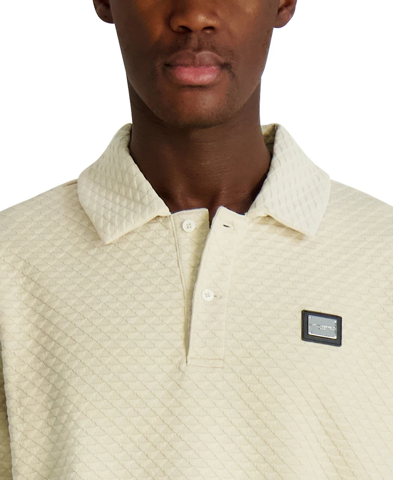 Karl Lagerfeld Paris Men's Triangle Pattern T-Shirt