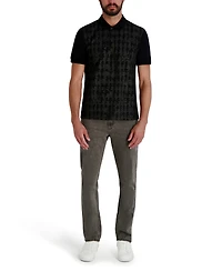Karl Lagerfeld Paris Men's Polo Neck T-Shirt