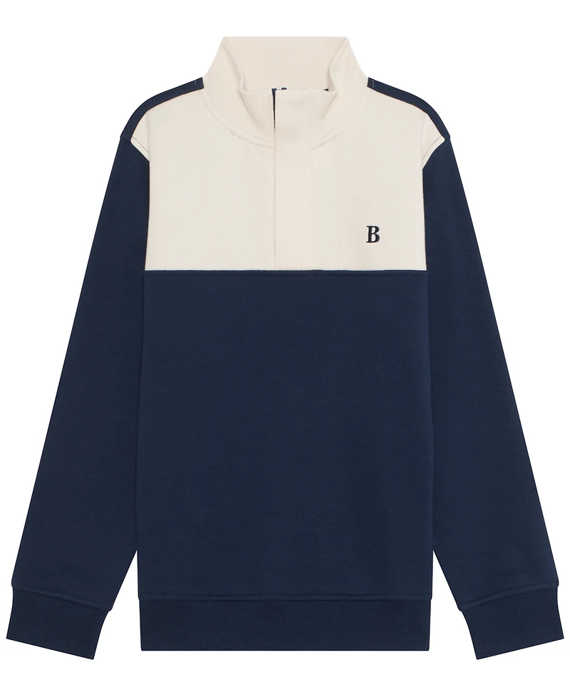 B By Brooks Brothers Boys 8-20 Quarter Zip Sweatshirt