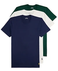 Polo Ralph Lauren Men's 3-Pack Classic Crewneck T-Shirt