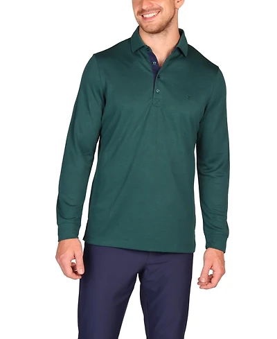 Tailorbyrd Men's In Motion Long Sleeve Polo