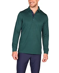 Tailorbyrd Men's In Motion Long Sleeve Polo