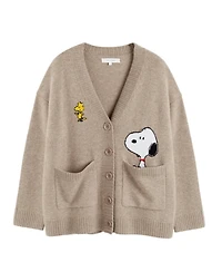 Chinti & Parker Women's Wool-Cashmere Peek Pocket Cardigan