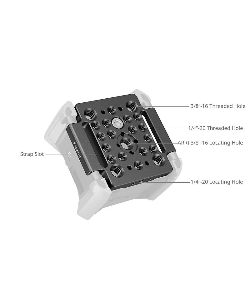 SmallRig Mounting Plate for Zoom F3 Field Recorder