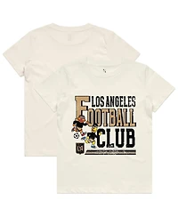 Peace Collective x Sesame Street Big Boys and Girls Cream Lafc Vintage T-Shirt