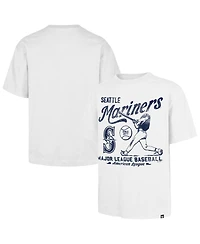 '47 Brand Men's White Seattle Mariners Regional Batter Foundation T-Shirt