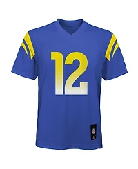 Outerstuff Big Boys and Girls Puka Nacua Royal Los Angeles Rams Replica Player Jersey