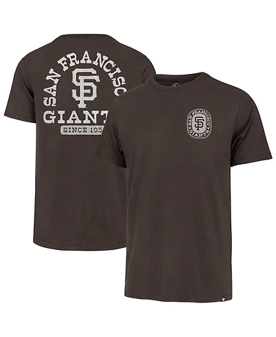 '47 Brand Men's Brown San Francisco Giants Back Canyon Franklin T-Shirt