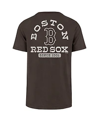 '47 Brand Men's Brown Boston Red Sox Back Canyon Franklin T-Shirt