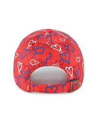 '47 Brand Big Girls Red Philadelphia Phillies Mural Clean Up Adjustable Hat