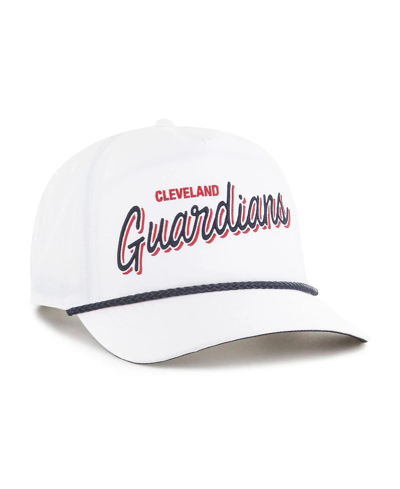 '47 Brand Men's White Cleveland Guardians Brrr Fairway Hitch Adjustable Hat