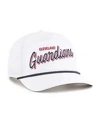 '47 Brand Men's White Cleveland Guardians Brrr Fairway Hitch Adjustable Hat
