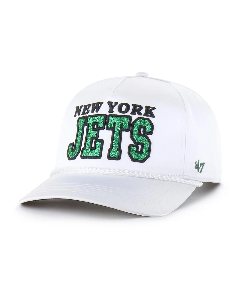 '47 Brand Women's White New York Jets Outspoken Hitch Adjustable Hat