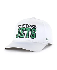'47 Brand Women's White New York Jets Outspoken Hitch Adjustable Hat