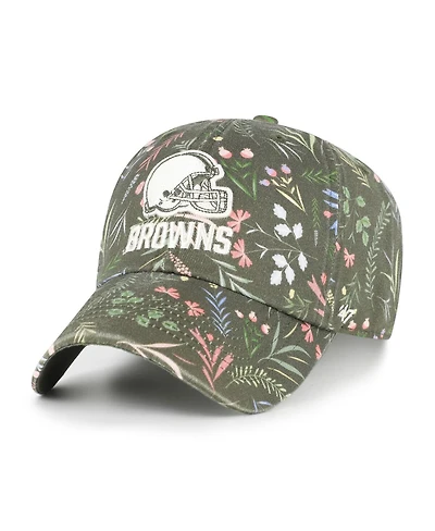 '47 Brand Women's Green Cleveland Browns Verbena Clean Up Adjustable Hat