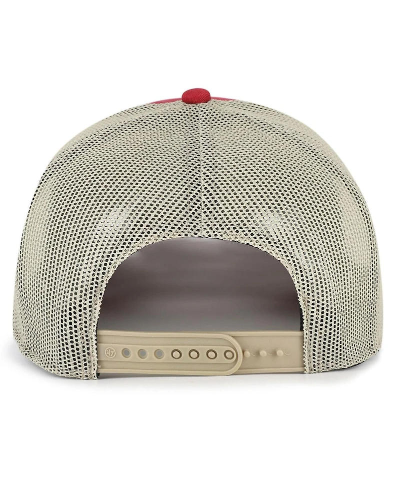 '47 Brand Men's Cardinal Usc Trojans Arid Adjustable Trucker Hat