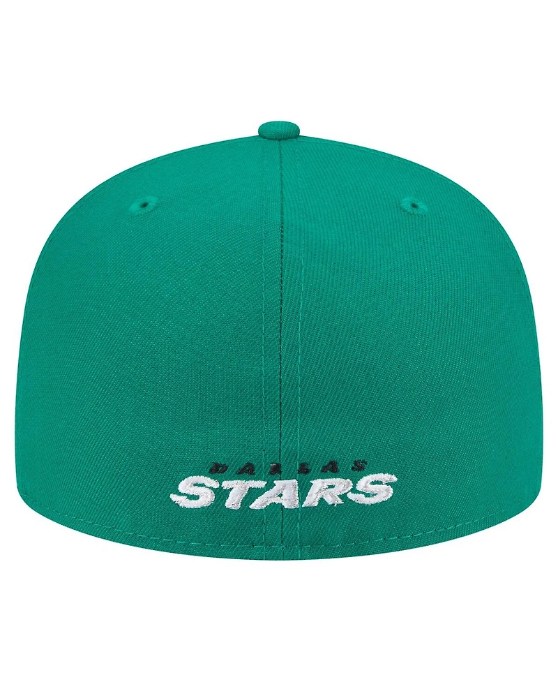 New Era Men's Green Dallas Stars Deceptor 59FIFTY Fitted Hat