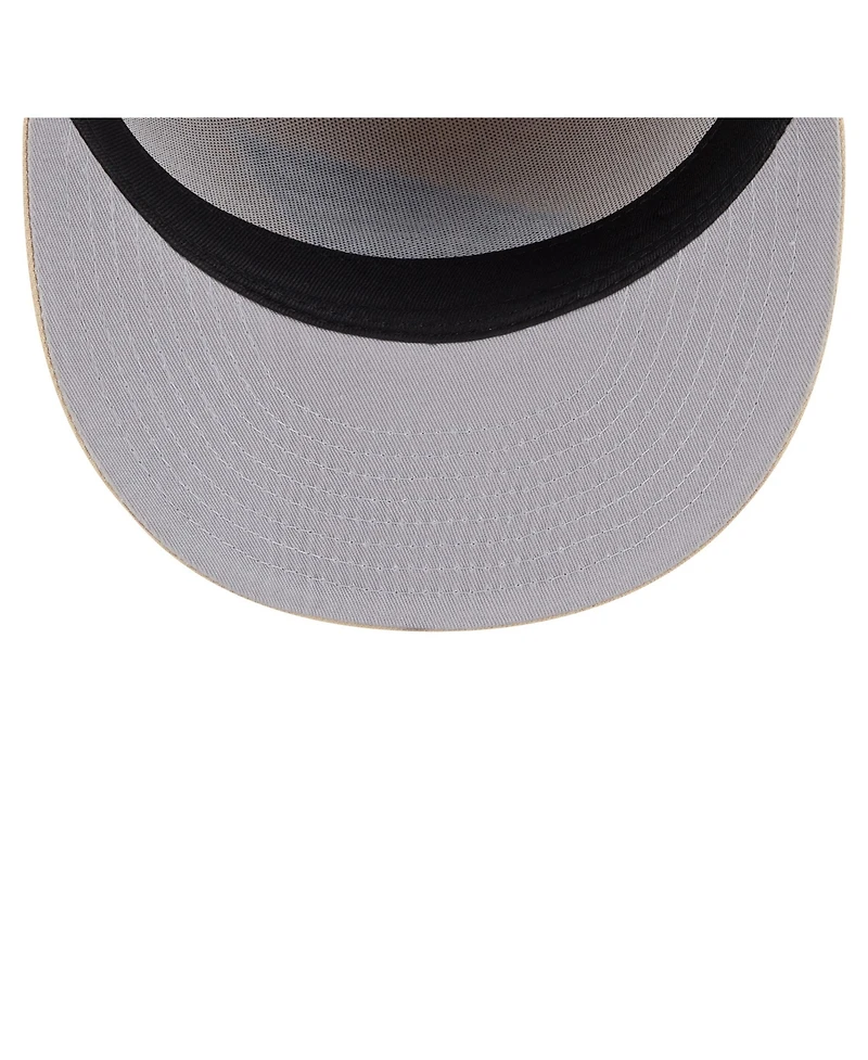 New Era Men's Light Beige/Olive Philadelphia Eagles Two-Tone Color Pack Split Panel 59FIFTY Fitted Hat