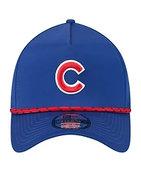 New Era Men's Royal Chicago Cubs 39THIRTY A-Frame Perforated Flex Hat