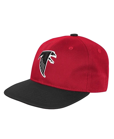 Outerstuff Big Boys and Girls Red Atlanta Falcons True Retro Adjustable Hat