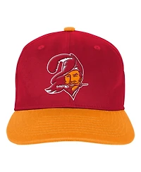 Outerstuff Big Boys and Girls Red Tampa Bay Buccaneers True Retro Adjustable Hat