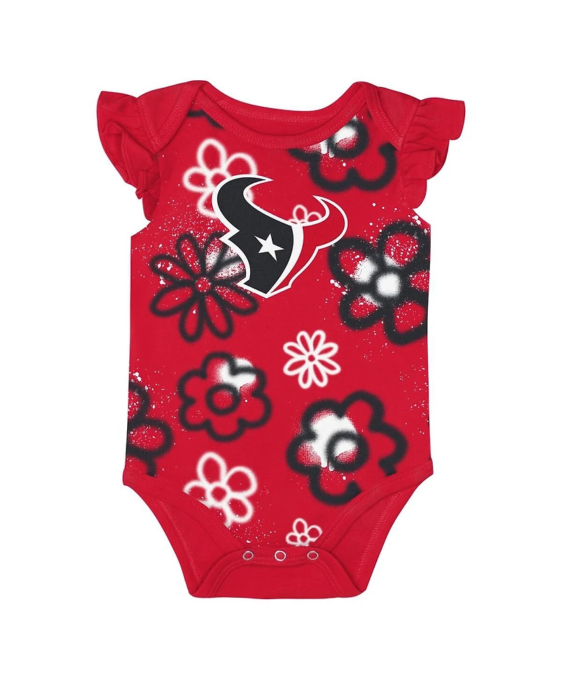 Outerstuff Baby Boys and Girls 2-Piece Houston Texans The Sunshine Bodysuit Set