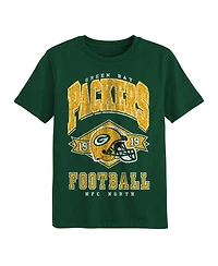 Outerstuff Preschool Green Bay Packers Kick Off T-Shirt