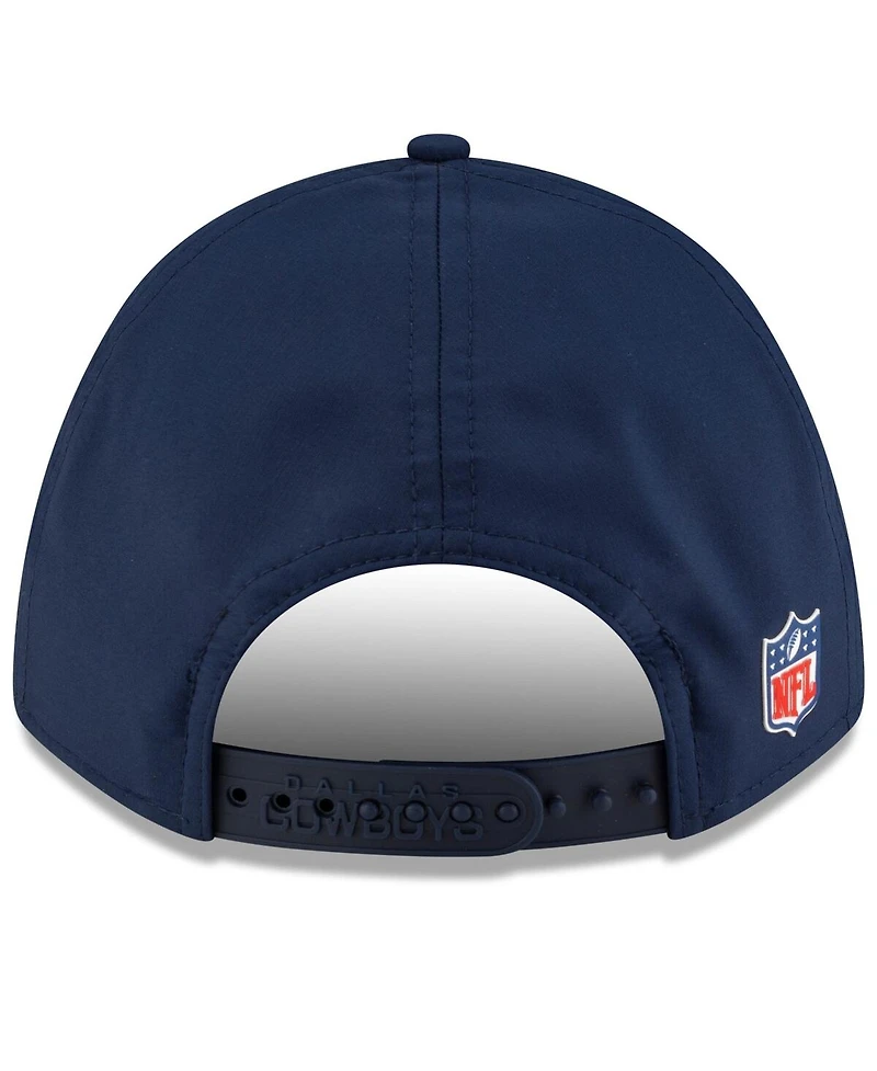 New Era Men's Navy Dallas Cowboys 2025 Sideline Throwback M-Crown 9FORTY Adjustable Hat