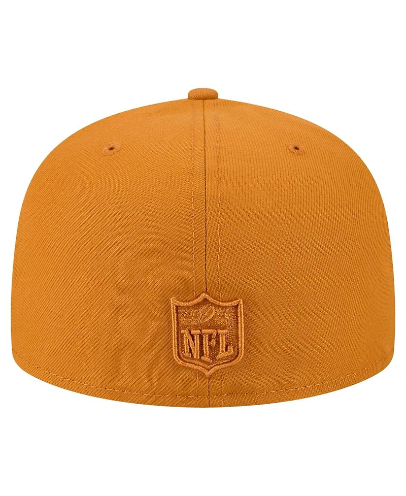 New Era Men's Brown Buffalo Bills Color Pack A-Frame 59FIFTY Fitted Hat