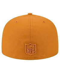 New Era Men's Brown Buffalo Bills Color Pack A-Frame 59FIFTY Fitted Hat
