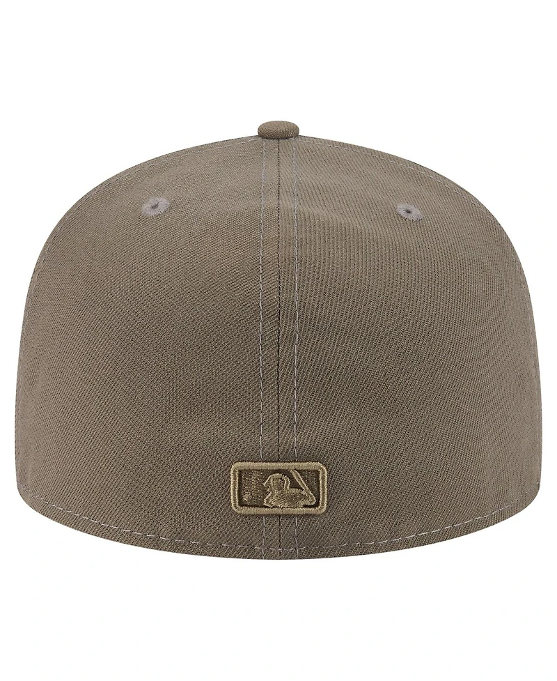 New Era Men's Olive Chicago White Sox Color Pack A-Frame 59FIFTY Fitted Hat