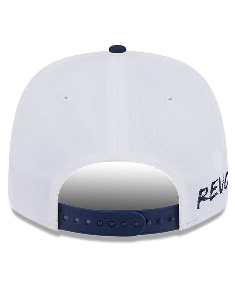 New Era Men's Navy/White New England Revolution 2025 Third 9SEVENTY Stretch snap Hat