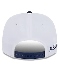 New Era Men's Navy/White New England Revolution 2025 Third 9SEVENTY Stretch snap Hat