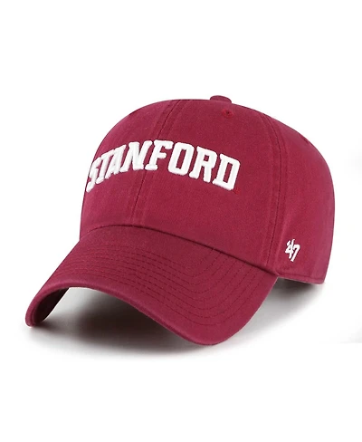'47 Brand Men's Cardinal Stanford Cardinal Clean Up Adjustable Hat