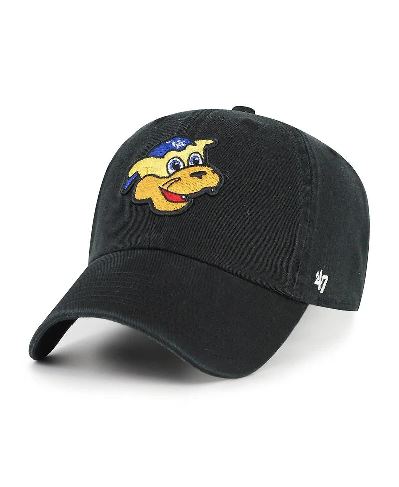 '47 Brand Big Boys and Girls Black Kentucky Wildcats Clean Up Adjustable Hat