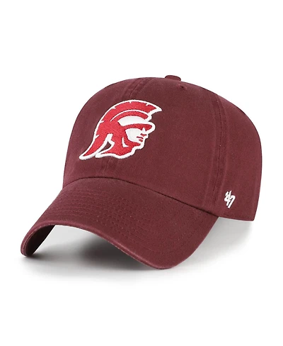 '47 Brand Men's Maroon Usc Trojans Clean Up Adjustable Hat