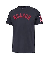 '47 Brand Men's Navy Boston Red Sox Upside Down Two-Peat Franklin T-Shirt