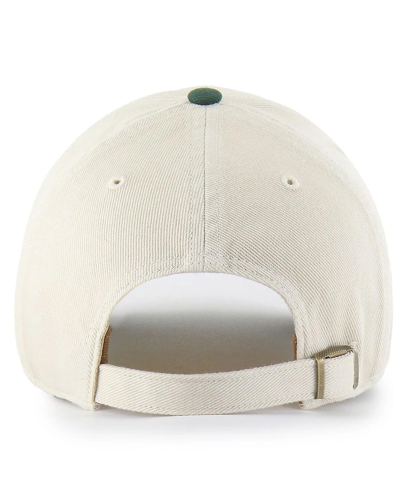 '47 Brand Men's Cream/Green Bay Packers Fairfield Mvp Throwback Adjustable Hat
