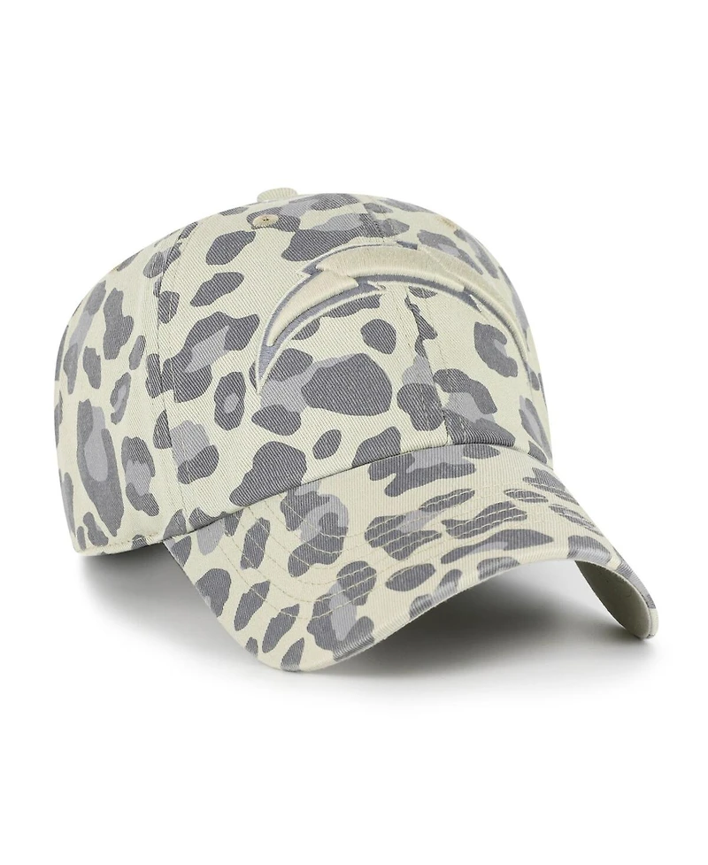 '47 Brand Women's Gray Los Angeles Chargers Bagheera Clean Up Adjustable Hat