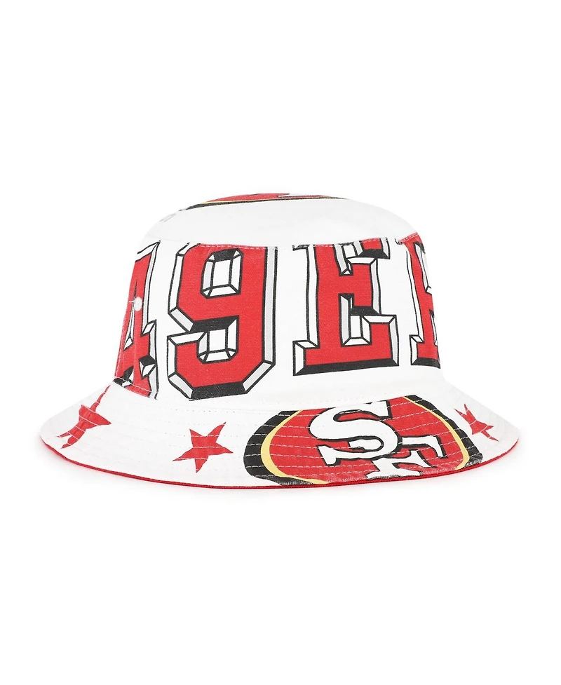 '47 Brand Women's White San Francisco 49ers Energize Bucket Hat