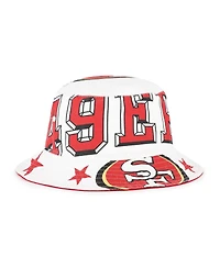 '47 Brand Women's White San Francisco 49ers Energize Bucket Hat