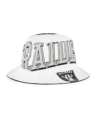 '47 Brand Women's White Las Vegas Raiders Energize Bucket Hat