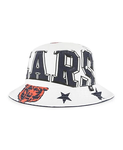 '47 Brand Women's White Chicago Bears Energize Bucket Hat