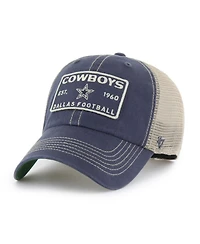 '47 Brand Men's Navy Dallas Cowboys Wabash Trucker Clean Up Adjustable Hat