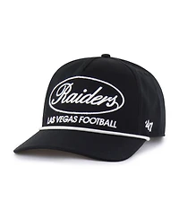 '47 Brand Men's Black Las Vegas Raiders Foundational Hitch Adjustable Hat