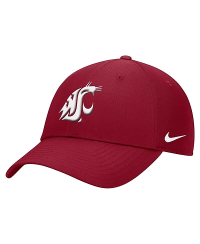 Nike Men's Crimson Washington State Cougars 2025 On-Field Club Performance Adjustable Hat