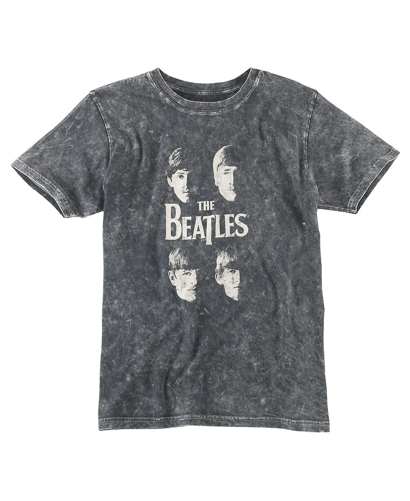 American Needle Men's Black the Beatles Mineral T-Shirt