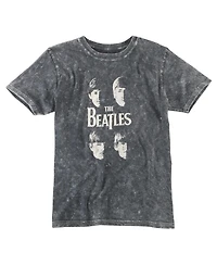 American Needle Men's Black the Beatles Mineral T-Shirt