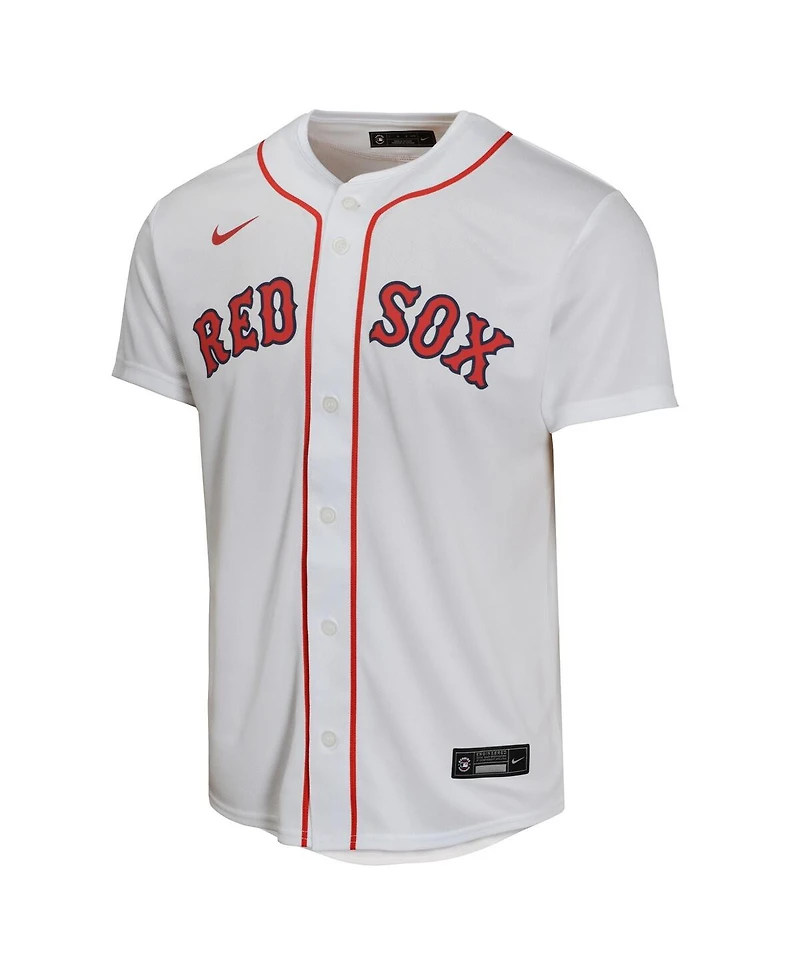 Nike Big Boys and Girls White Boston Red Sox Home Game Jersey